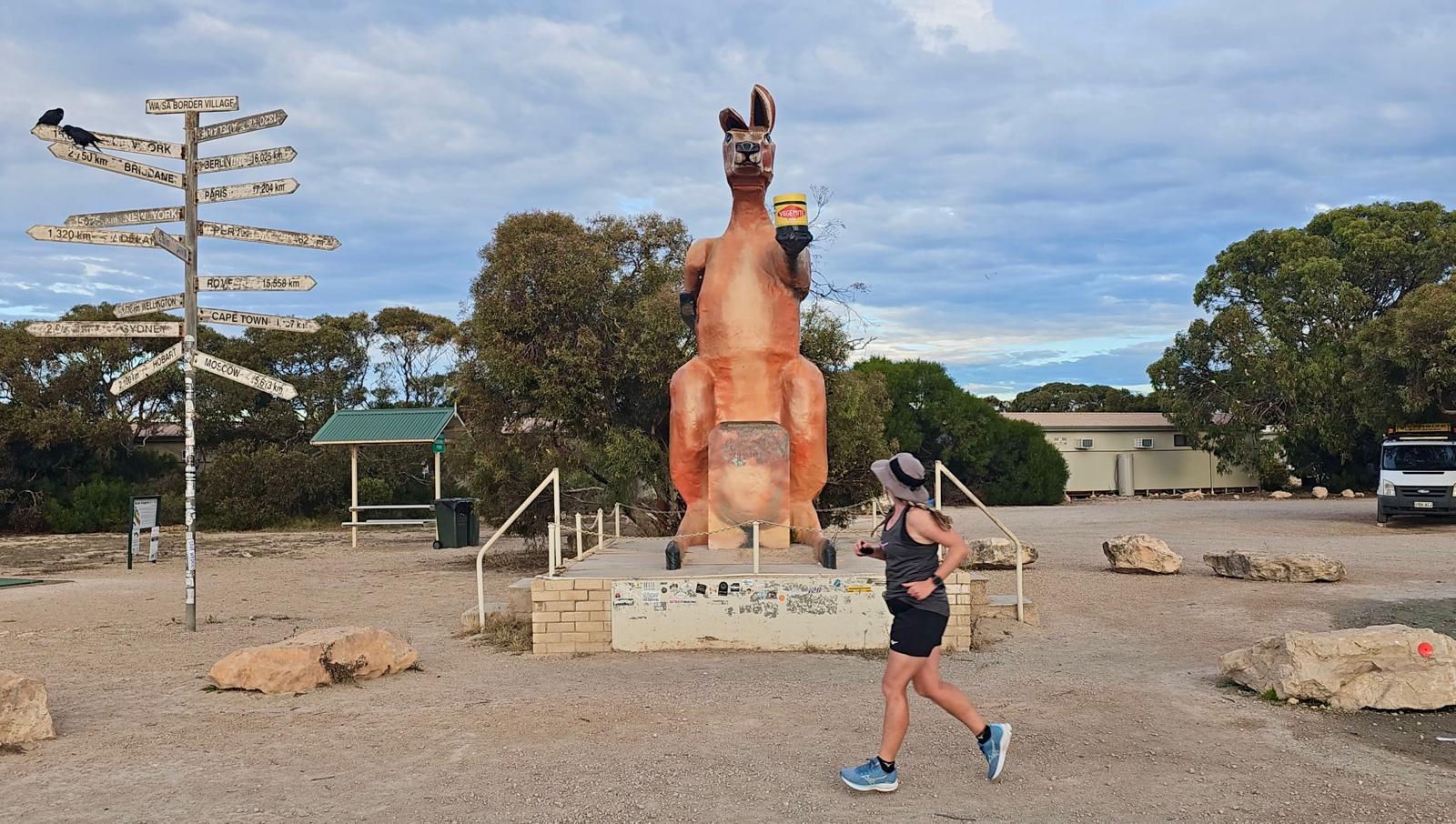 Nikki Love running outdoors